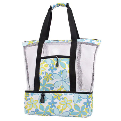 Beach Bag With Cooler Bag