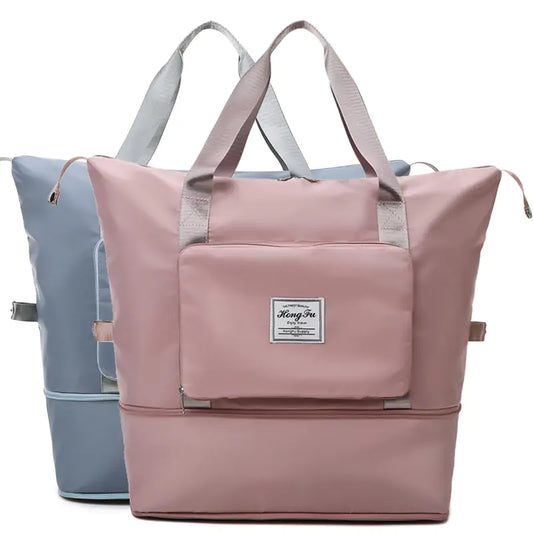 Foldable and Expandable Travel Tote