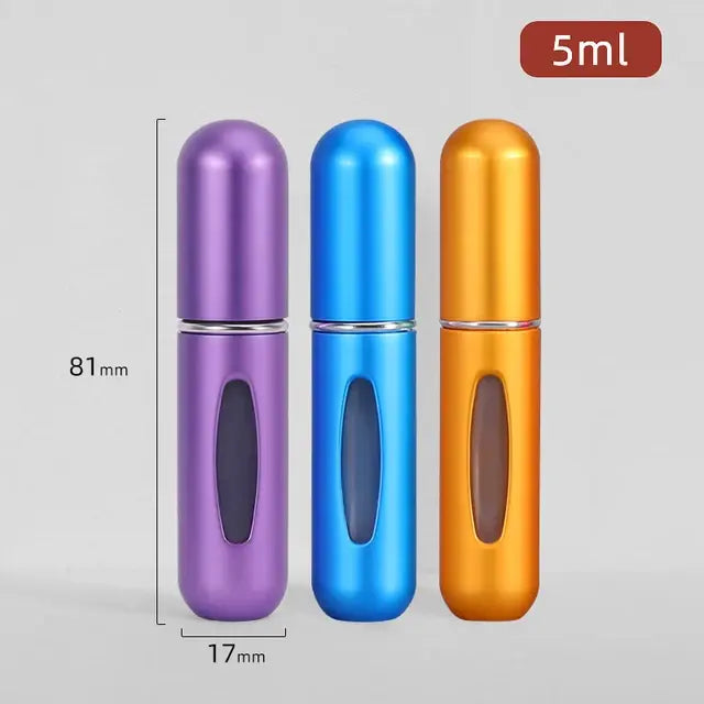 Portable Mini Refillable Travel Perfume Bottle Set