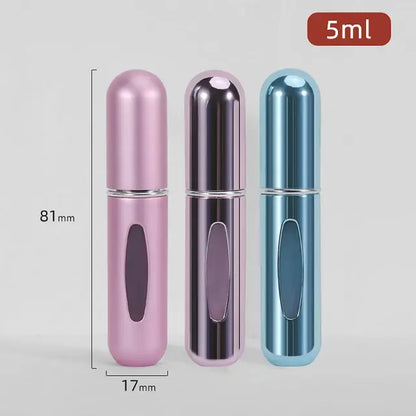 Portable Mini Refillable Travel Perfume Bottle Set