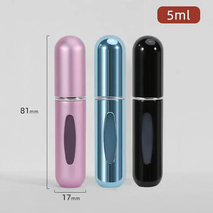 Portable Mini Refillable Travel Perfume Bottle Set