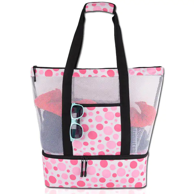 Beach Bag With Cooler Bag